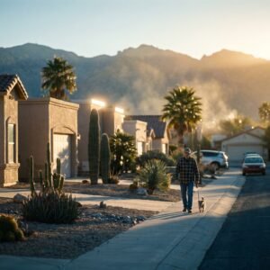 Street in Tucson, Arizona